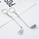 thumbnail image 1 of 6 llaveros de palos de golf: mini llavero deportivo, ideal para llevar en bolsos o monederos, como regalo para amantes del golf., 1 of 7