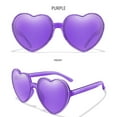 thumbnail image 3 of hirigin Heart Shaped Sunglasses Women Transparent Love Heart Glasses Party Sunglasses for Party Eyewear Cycling Sunglasses, 3 of 4