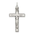 thumbnail image 1 of 925 Sterling Silver Antiqued INRI Crucifix Pendant, 1 of 2