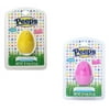 Peeps Chick Lip Balm Easter Egg Set of 2 Marshmallow Flavor Add to Easter Basket 0.16oz ea