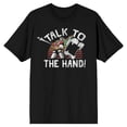 thumbnail image 6 of Voltron Talk To The Hand Men's Black T-Shirt Tee Shirt-X-Large, 6 of 7
