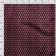 thumbnail image 3 of oneOone Polyester Lycra Fabric Honeycomb Geometric Sashiko Print Decor Fabric Printed BTY 56 Inch Wide, 3 of 4