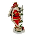 thumbnail image 2 of Kurt Adler 11.5-Inch Fabriché Fireman Santa On Ladder, 2 of 8