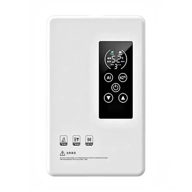 5500/7000W Instant Water Heater Smart Electric Shower Tankless Instant Water Heater Thermostat For Bathroom Kitchen ,Security Protection Design
