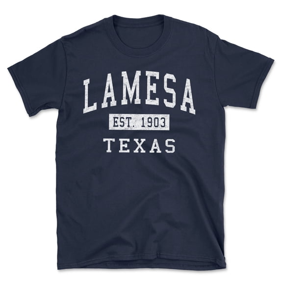 Lamesa Texas Classic Established Men's Cotton T-Shirt