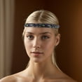 thumbnail image 6 of Unique Bargains 1 Pc Perspiration-Wicking Headband for Yoga Gray Green, 6 of 6