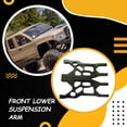 thumbnail image 4 of Vogacara 2x brazo de suspensión inferior delantero para AXIAL 1/10 ROCK RACER 90026 Negro, 4 of 6