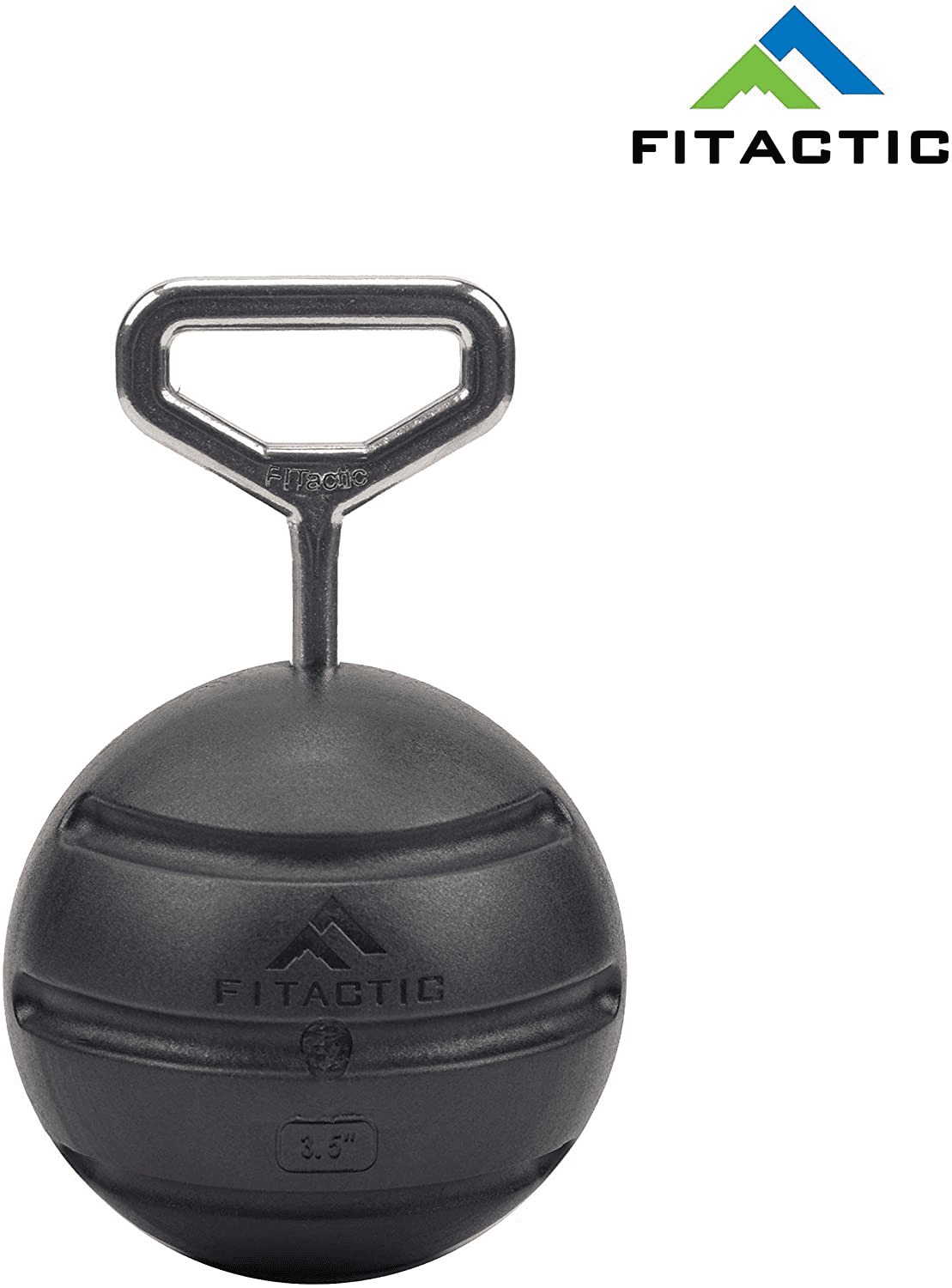 Fitactic Rock Climbing Solid Training Cannonball Bomb Power Pull up Ball Hold Grips for Straps for Finger, Forearm, Biceps, Back Muscles