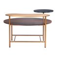 thumbnail image 5 of Mesa de Centro Kessa Muebles Viken Dorado 139 x 58 x 123 cm, 5 of 5