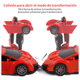 thumbnail image 4 of Carro De Juguete Robot Transformers Carritos Bugatti Para Ninos Xtellar Rojo, 4 of 4
