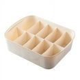 thumbnail image 3 of Drawer Lingerie Tile Storage Organizer Space-Saving Storage Box For Bra Socks Ties And Belts, 3 of 4