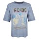 thumbnail image 1 of AC/DC - Camiseta Highway To Hell Tour para Mujer (Azul Pizarra Retro), 1 of 3