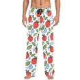 thumbnail image 7 of FORMRS Mens Pajama Pants with Pockets Cotton Sleepwear Lounge Bottoms Sizes S-2XL, Vibrant Strawberries, 7 of 7