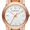 Rose Gold, variant on Burberry Women's White Face Analog Quartz 26mm Watch BU9212