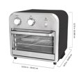 Smart Air Fryer, 12QT Convection Toaster Oven with Adjustable Time