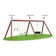 thumbnail image 6 of Eastern Jungle Gym 90 Degree Easy 1-2-3 A Frame Swing Set Middle Bracket, 6 of 7