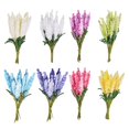 thumbnail image 3 of jiaroswwei 10Pcs/Bouquet Artificial Hyacinth Flower DIY Crafts Wedding Home Floral Decor, 3 of 6