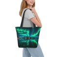 thumbnail image 2 of Fotbe Northern Lights Bolsa de Playa con Estampado, Bolsa de Hombro, Bolsa de Mano Espaciosa, Bolsa de Viaje Ligera, Bolsa de Compras Versátil, 2 of 6