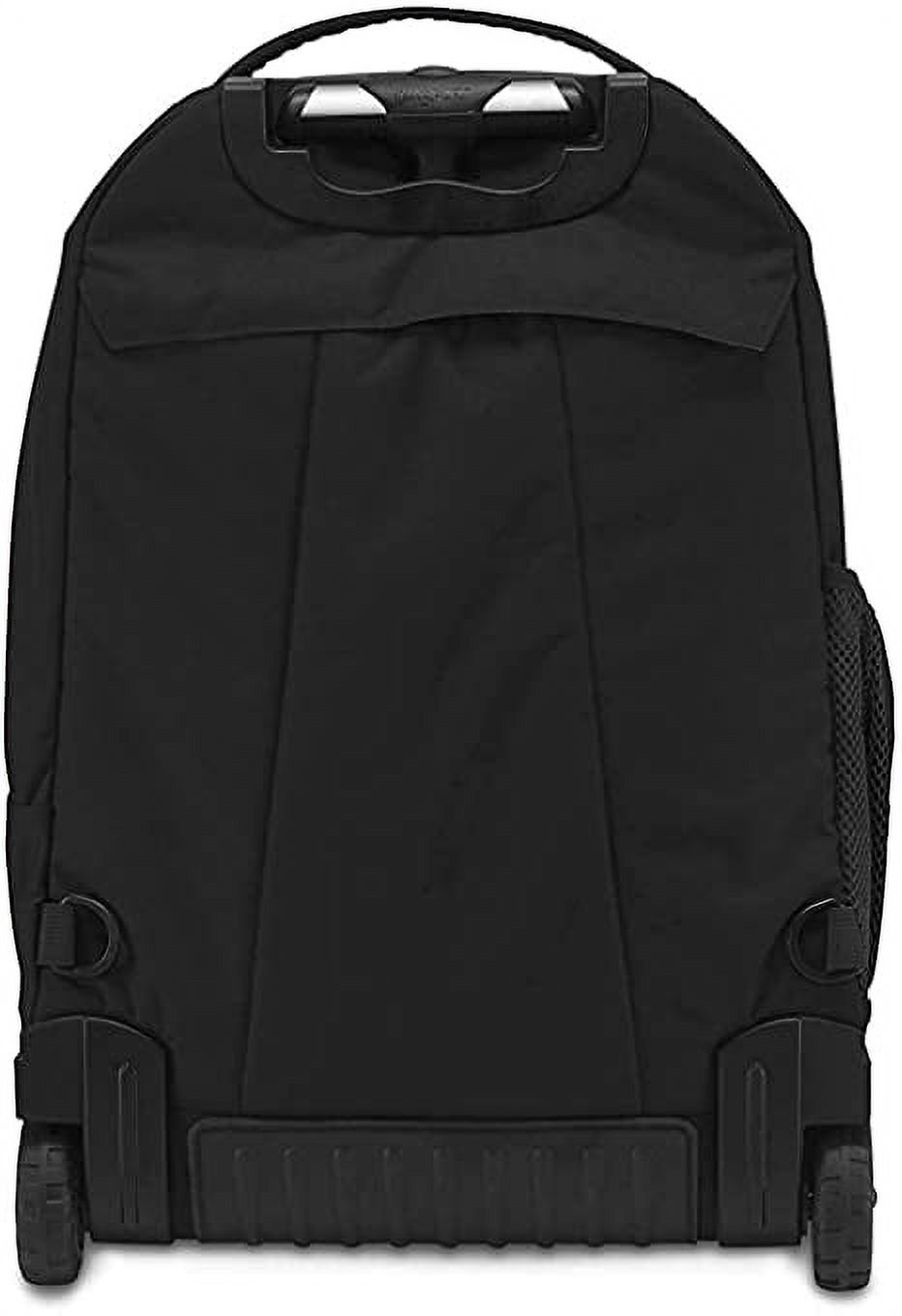 JanSport Driver 8 Rolling Backpack - Wheeled Travel Bag with 15-Inch Laptop Sleeve (Black) - image 3 of 4