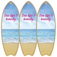 thumbnail image 2 of Letreros Colgantes Surf SurfShift 3Pzas 16x45cm Madera Tabla de Surf., 2 of 5