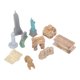 thumbnail image 1 of Alrededor Del Mundo Ciudad Miniaturas Edificios, Multiusos 10 Piezas Alrededor Del Mundo Figuras Realidad Para Actividades Preescolares, 1 of 7