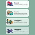 thumbnail image 4 of Take Apart Airplane Kids Toys Niños Ingeniería Building Play Kit Coche Eléctrico Construcción Juguetes De Aprendizaje Para Niños Grils Yuarrent FN007205-03, 4 of 6