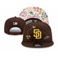 thumbnail image 1 of 9 Estilo San Diego Padres Gorra De Béisbol Sombrero De Ala Plana Hip Hop Coreano Ajustable Sol, 1 of 3