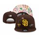 thumbnail image 4 of 9 Estilo San Diego Padres Gorra De Béisbol Sombrero De Ala Plana Hip Hop Coreano Ajustable Sol, 4 of 4