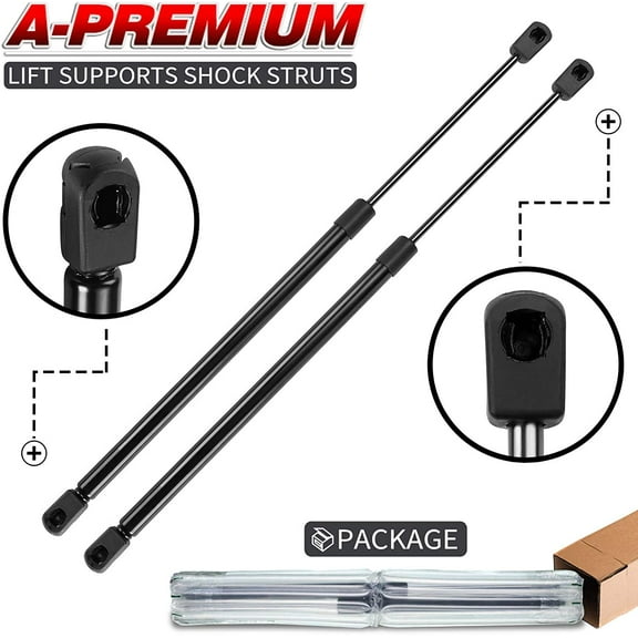 A-Premium Front Hood Lift Supports Shock Struts Compatible with Pontiac Firebird 1998-2002 2-PC Set