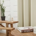 thumbnail image 2 of ZOPZO Window Thermal Insulated Grommet Blackout Curtain Panels for Bedroom 52Wx72L inch Beige 2 Panels, 2 of 5