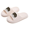 thumbnail image 7 of Unisex White EVA Cartoon Slides for Men Women Comfortable Lightweight Platform Sandals Novelty Beach Pool Slippers,Size 7.5-9, 7 of 7