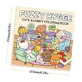 thumbnail image 5 of Libro para colorear Fuzzy Hygge para adultos y adolescentes para aliviar el estrés, 5 of 5