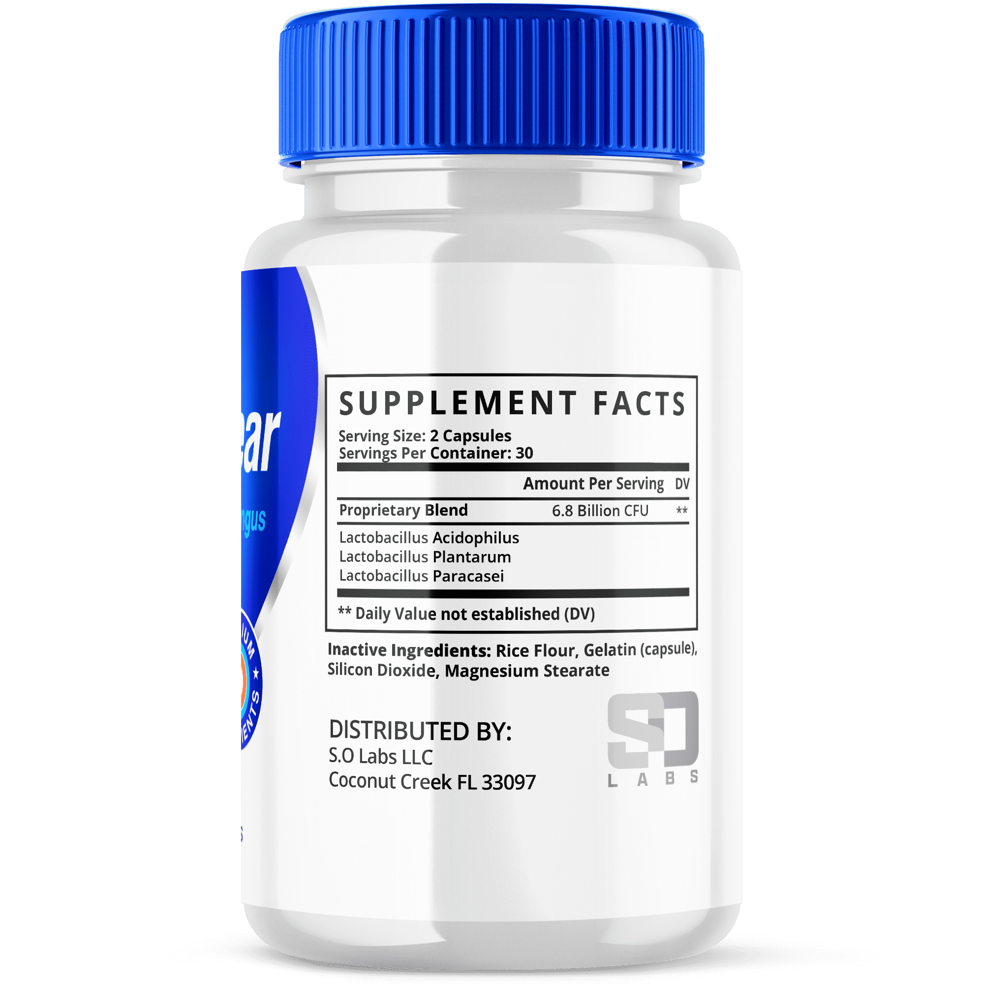 Fungus Clear - Probiotic Supplement - Supports Strong Healthy Natural Clear Toe and Finger Nails - Nail Treatment Plus Eliminates Fungus - 120 Capsules (2 Pack)