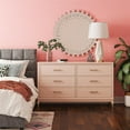 thumbnail image 2 of Westerleigh 6 Drawer Dresser, Pink, 2 of 9