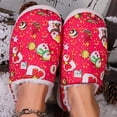 thumbnail image 3 of Zapatos Invierno para El Con Forro Polar Estampadas Navideñas Cómodo Regalo Navidad, 3 of 9