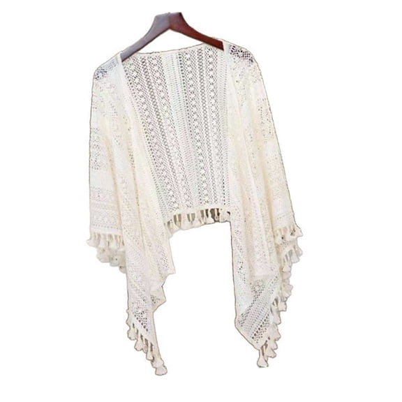 Breathable Cotton Pashmina Shawl Wrap Tassels Shoulder Covers Up Shawl Perfect for Women and Casual Gathering