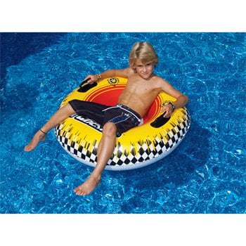 Tubester 39" Inflatable Water and Snow Tube, Heavy duty vinyl construction By Solstice by