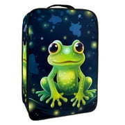 Starry Sky Frog Premium Polyester Shoe Organizer - Spacious Shoe Storage Box, 23x31cm/9x12in, Sturdy and Durable Construction - Ideal for Organizing and Your Shoes - Limited Stock! Order Now!