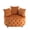 Orange, variant on MIKIBAMA Oversized Velvet Barrel Chair, Orange, Upholstered Round Chair for Living Room & Bedroom