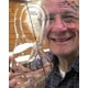 thumbnail image 3 of Botella Klein Acme hecha a mano de cristal, 230 g, 20 cm x 10 cm, 3 of 6