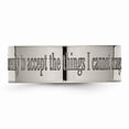 thumbnail image 3 of Titanium Flat 8mm Laser Design Polished Band Size: 7; for Adults and Teens; for Women and Men, 3 of 7