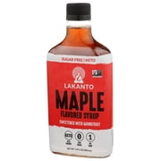 Pack of 8, Lakanto Sugar-Free Maple Syrup, 13 oz