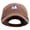 Brown, variant on Penguin Family Embroidered Low Profile Washed Cap - Khaki OSFM