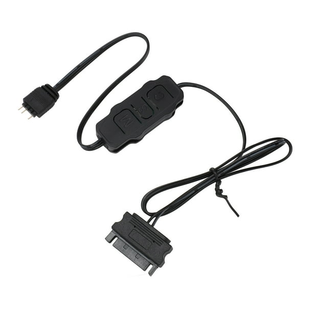 Controlador De Ventilador De Computadora 5V ARGB, Controlador De Iluminación 5V 3PIN, Controlador De Ventilador PC, Interfaz De Iluminación 3PIN 5V, Control De Botones Simples,