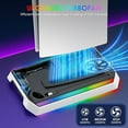 thumbnail image 2 of PS5/Slim/Pro Cooling Station, RGB P5 Controller Charger for PS5 Accessories, Ultra Quiet Cooling Fan for PS5 Digital/Disc Console, with 3 Level Fan, 4 USB Hub ﻿, 2 of 6