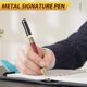 thumbnail image 4 of Chinese Classical Roller Ball Pen Elegant Golden Metal Ballpoint Pen for Office Business Signature S, 4 of 5