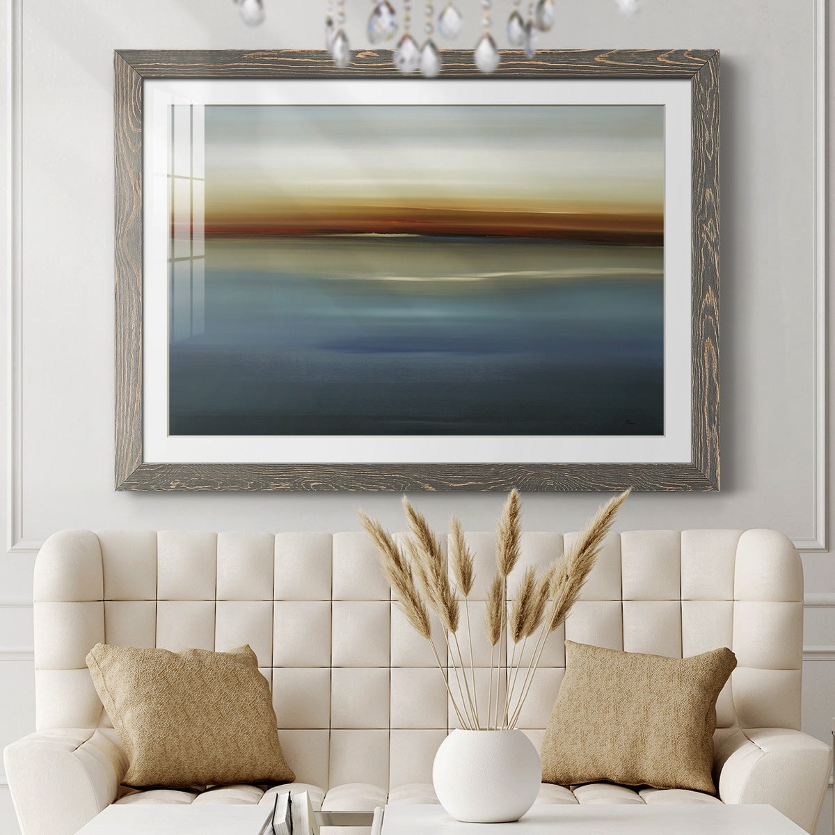 Beside the Blue II-Premium Framed Print - Ready to Hang