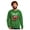 Green, variant on Tstars Mens Riding with Biden Ugly Christmas Sweater Funny Humor Santa Joe Biden Xmas Sweatshirt