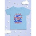 thumbnail image 3 of 4Th Of July Happy T-Shirt Infant -Image by Shutterstock,  18 Months, 3 of 4