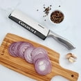 thumbnail image 3 of Cuisinart Classic Stainless Steel 7” Nakiri Knife with Blade Guard, 3 of 6